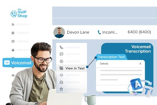 AI voicemail Transcribing