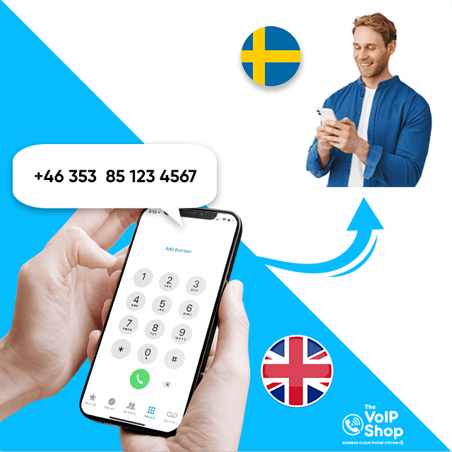 Calling sweden from UK