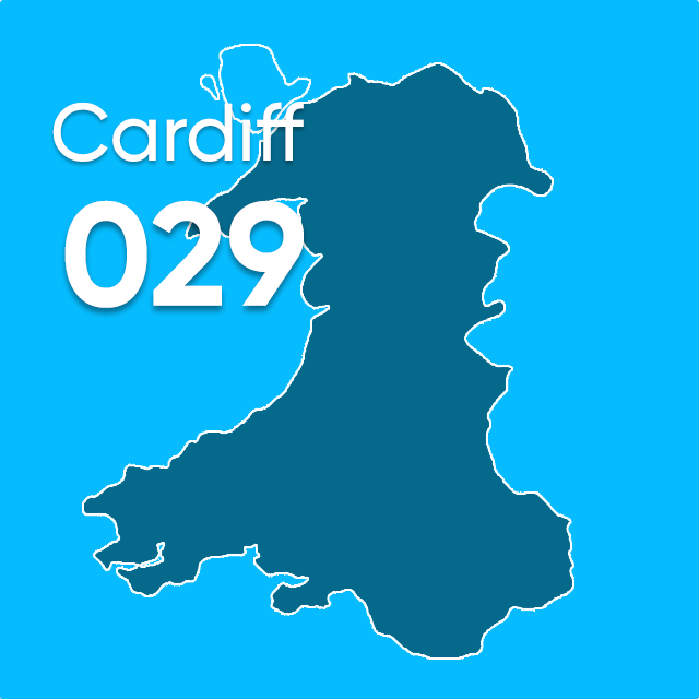 029 area code Cardiff