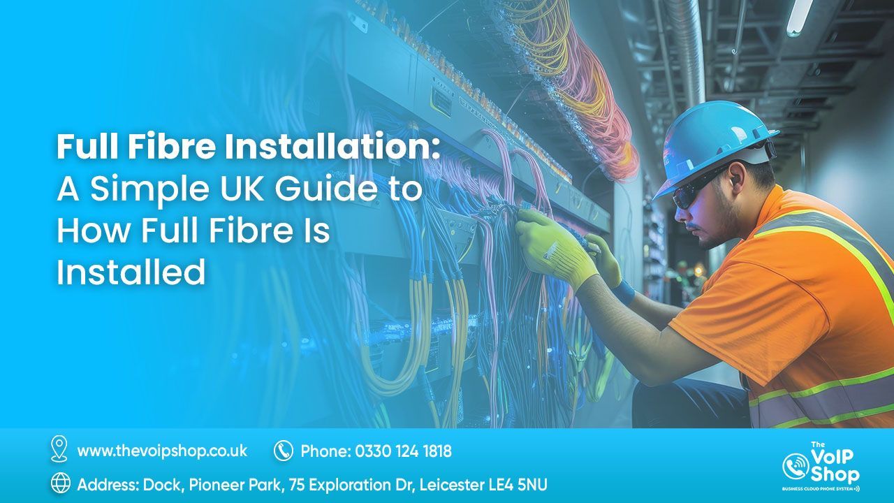 full fibre installation