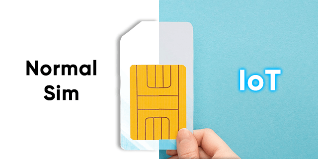 IoT and Normal sim difference