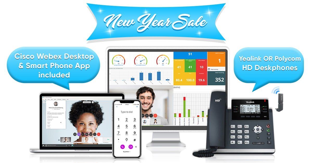 New Year Sale VoIP Phone Systems Offer from THE VOIP SHOP