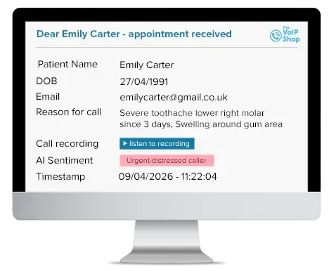 Reception Team Receives After Every Patient Call