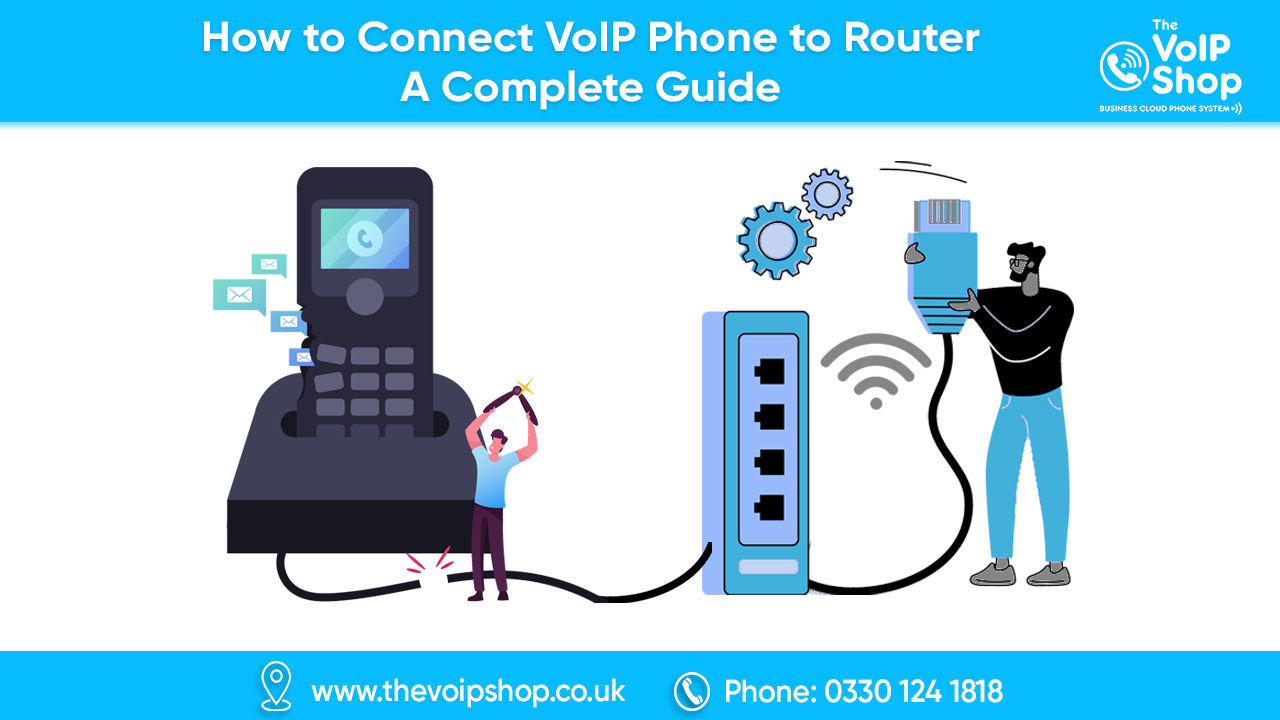 How to connect voip phone to router