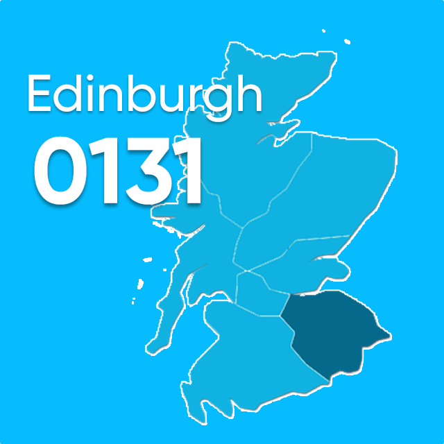 Edinburgh area code 0131