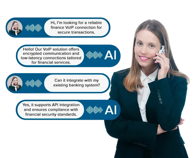 Finance AI Receptionist