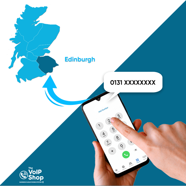 how to dial edinburgh phone number with in UK
