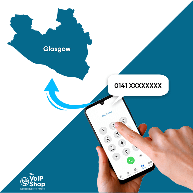 how to dial glasgow phone number with in UK