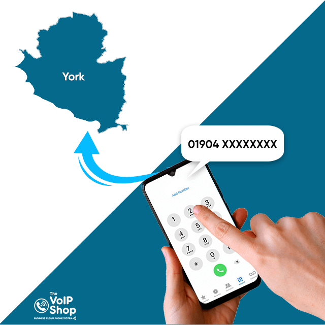 how to dial york phone number with in UK
