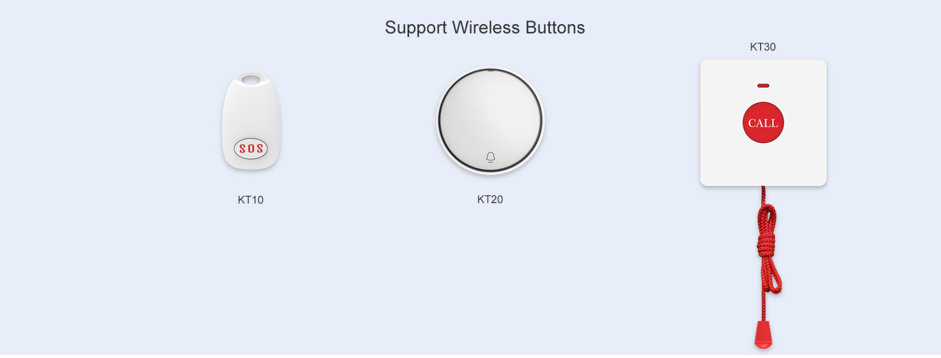 Healthcare Phone System Support Wireless Buttons