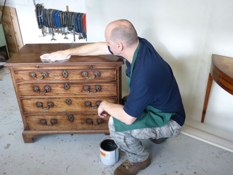 French polishing