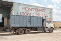 40 Yard Container — San Antonio, TX — Monterrey Iron & Metal Recycling