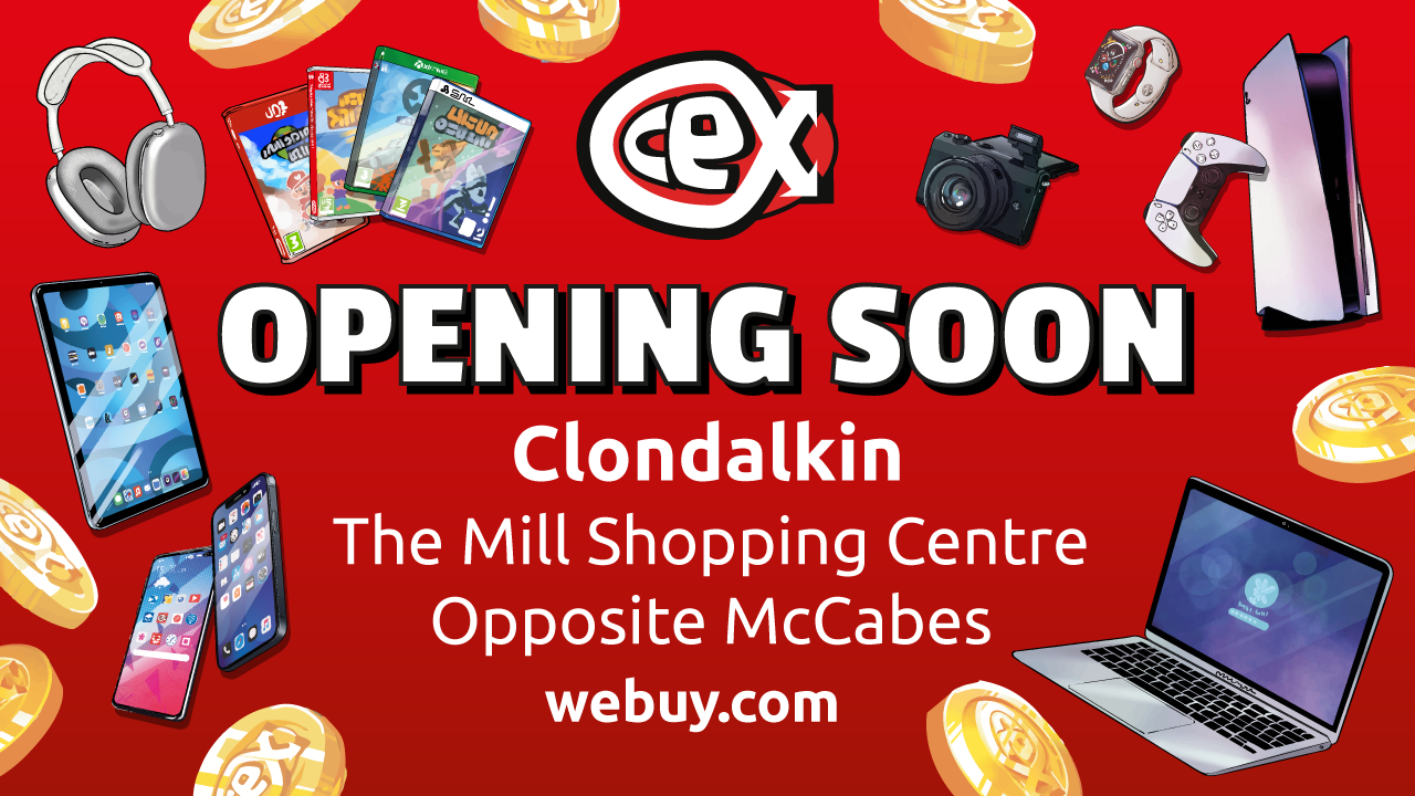 CeX Opens New Store At The Mill Shopping Centre, Clondalkin
