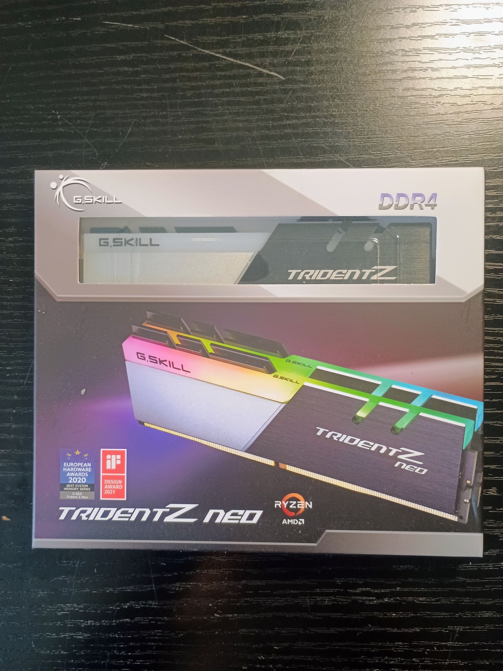 Trident Z Neo DDR4-3600 CL16-19-19-39 1.35V 32GB (2x16GB)