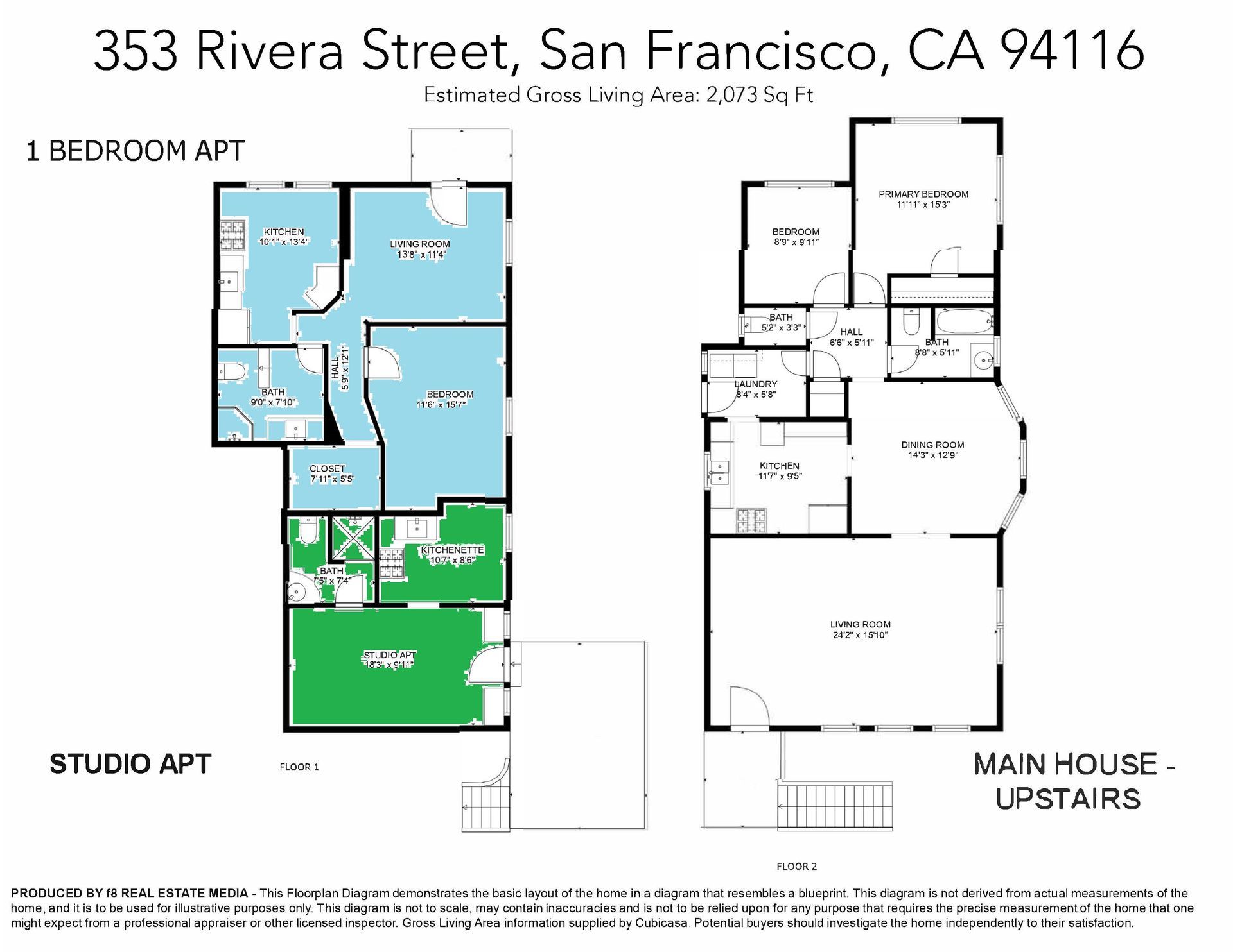 White House Dining Area — San Francisco, CA — Laurel Realty & Investment