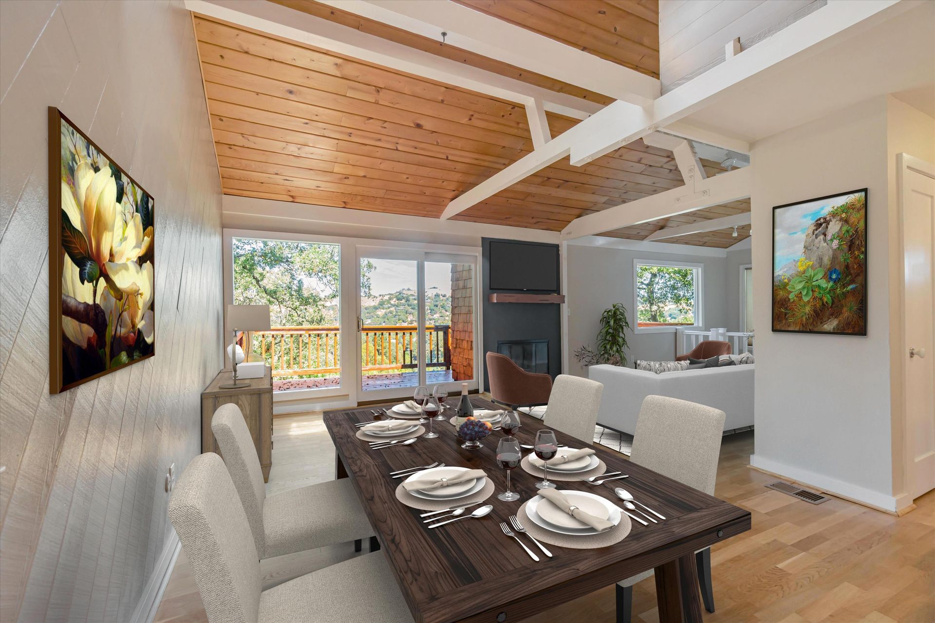 White House Dining Area — San Francisco, CA — Laurel Realty & Investment