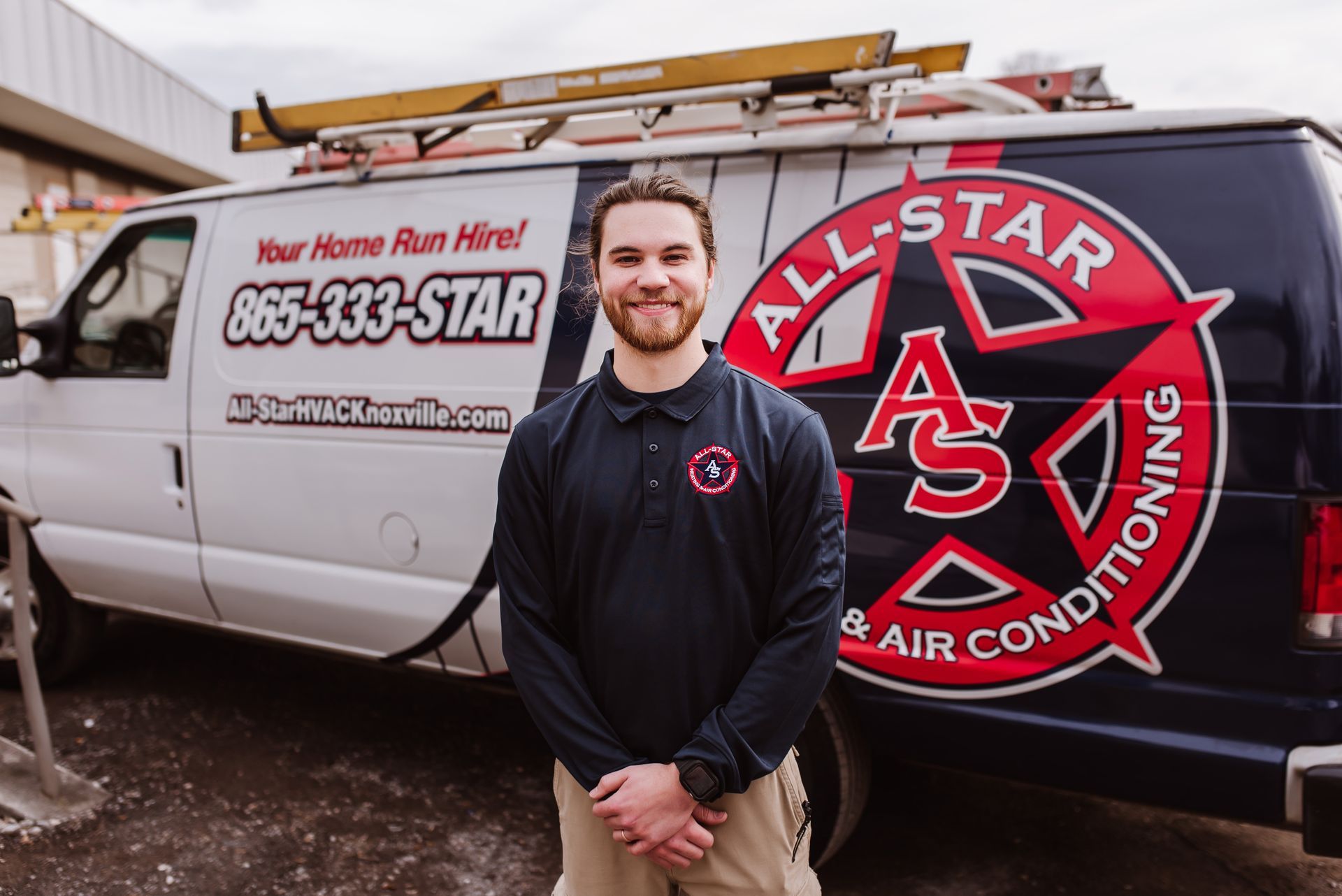 All Star Heating and Air Conditioning Knoxville technician
