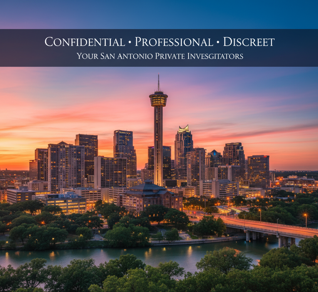 Downtown San Antonio Skyline-San Antonio Private Investigators