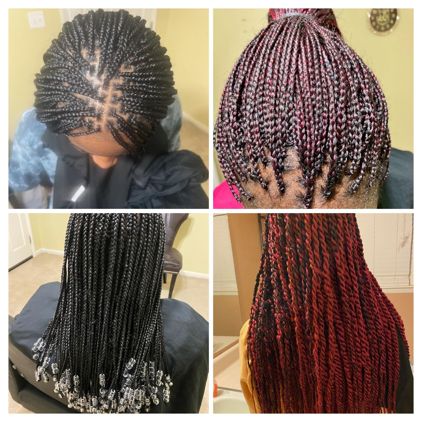 Different Design Of Braided | Fayetteville, NC | Fatouisa African Braiding