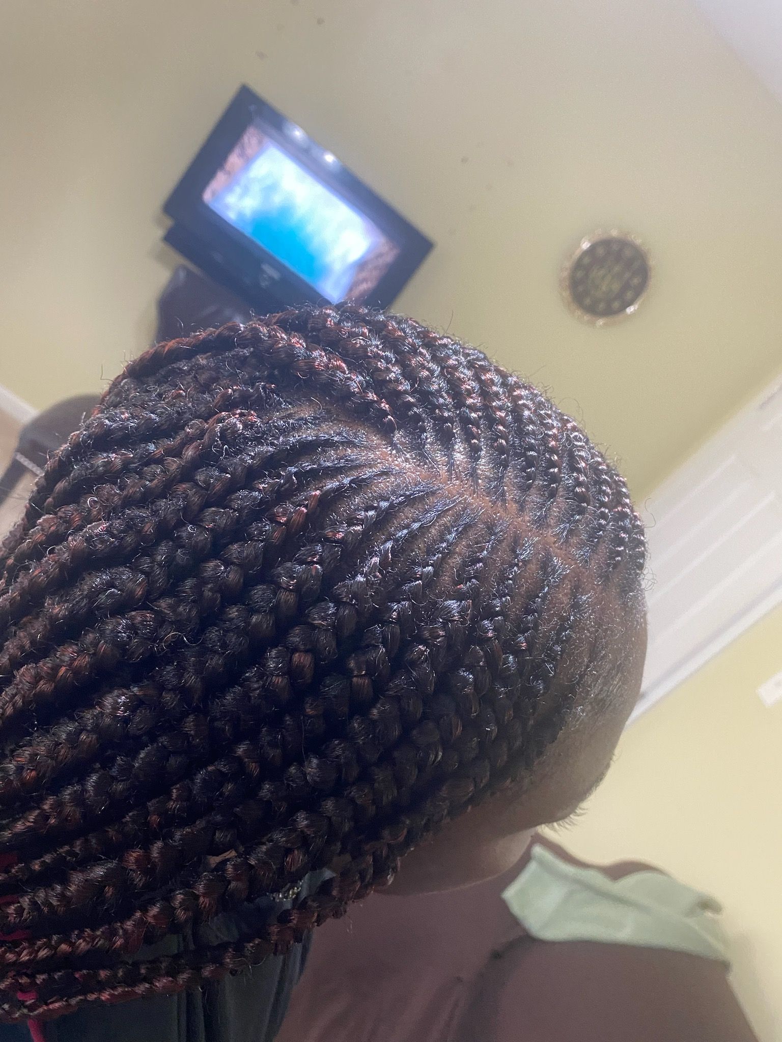 Woman Braid Side View | Fayetteville, NC | Fatouisa African Braiding