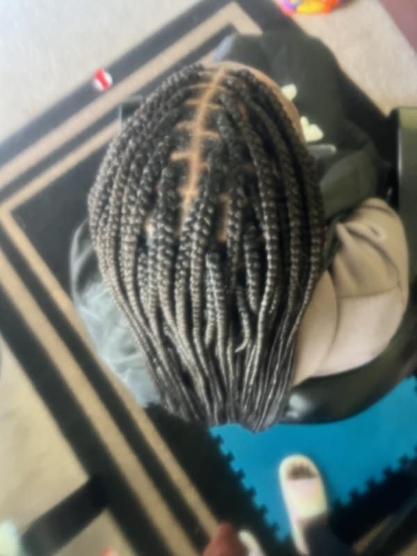 Top Angle View For Braided Hair | Fayetteville, NC | Fatouisa African Braiding