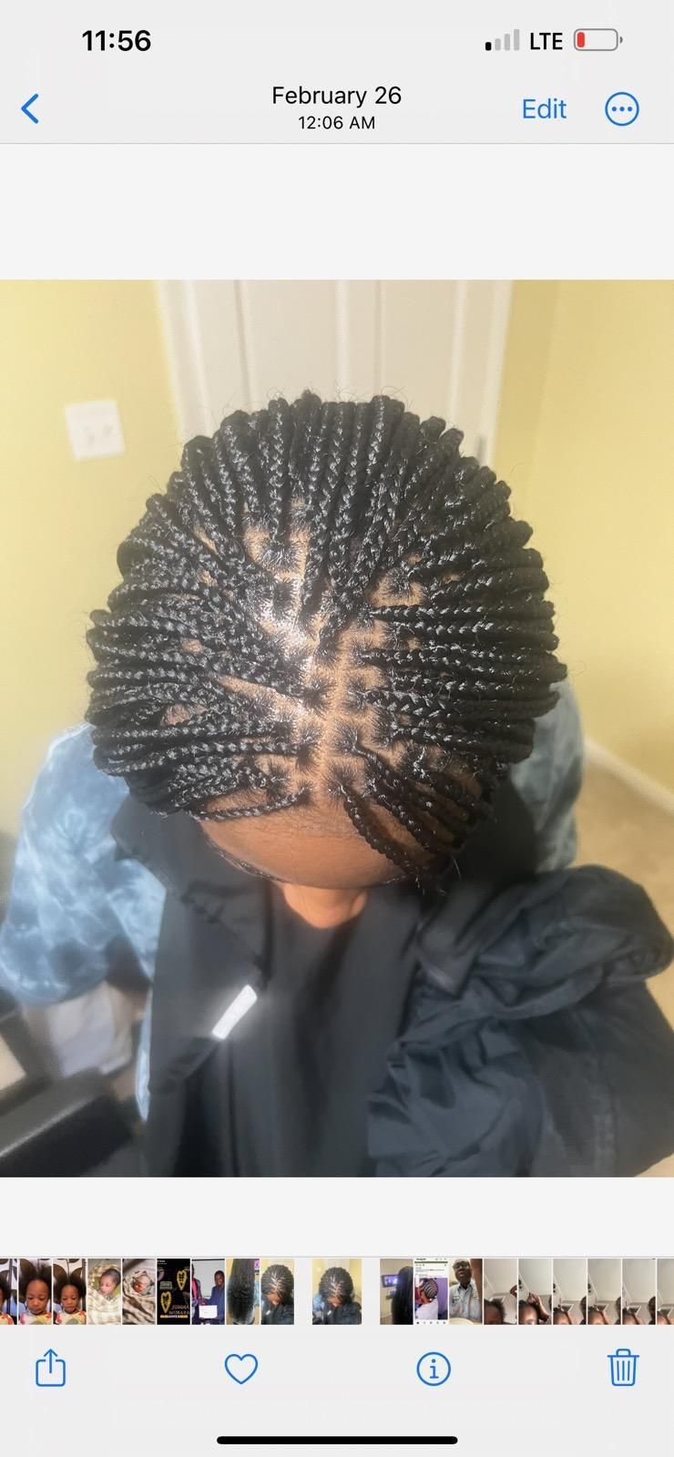 Braided In A Phone Gallery | Fayetteville, NC | Fatouisa African Braiding