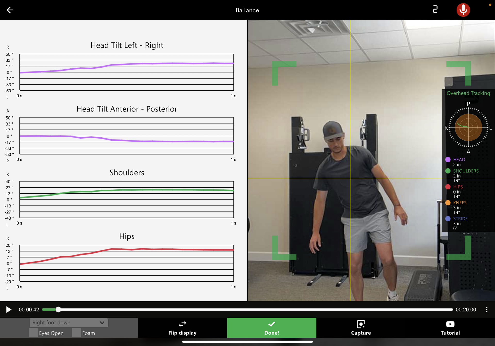 Man undergoing Kinetisense