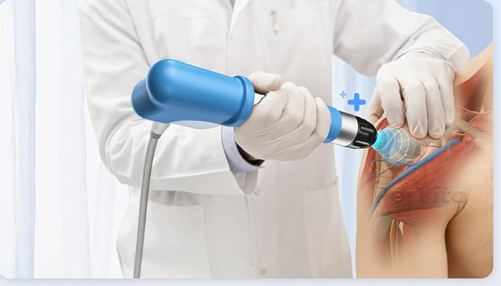 Shoulder shockwave therapy