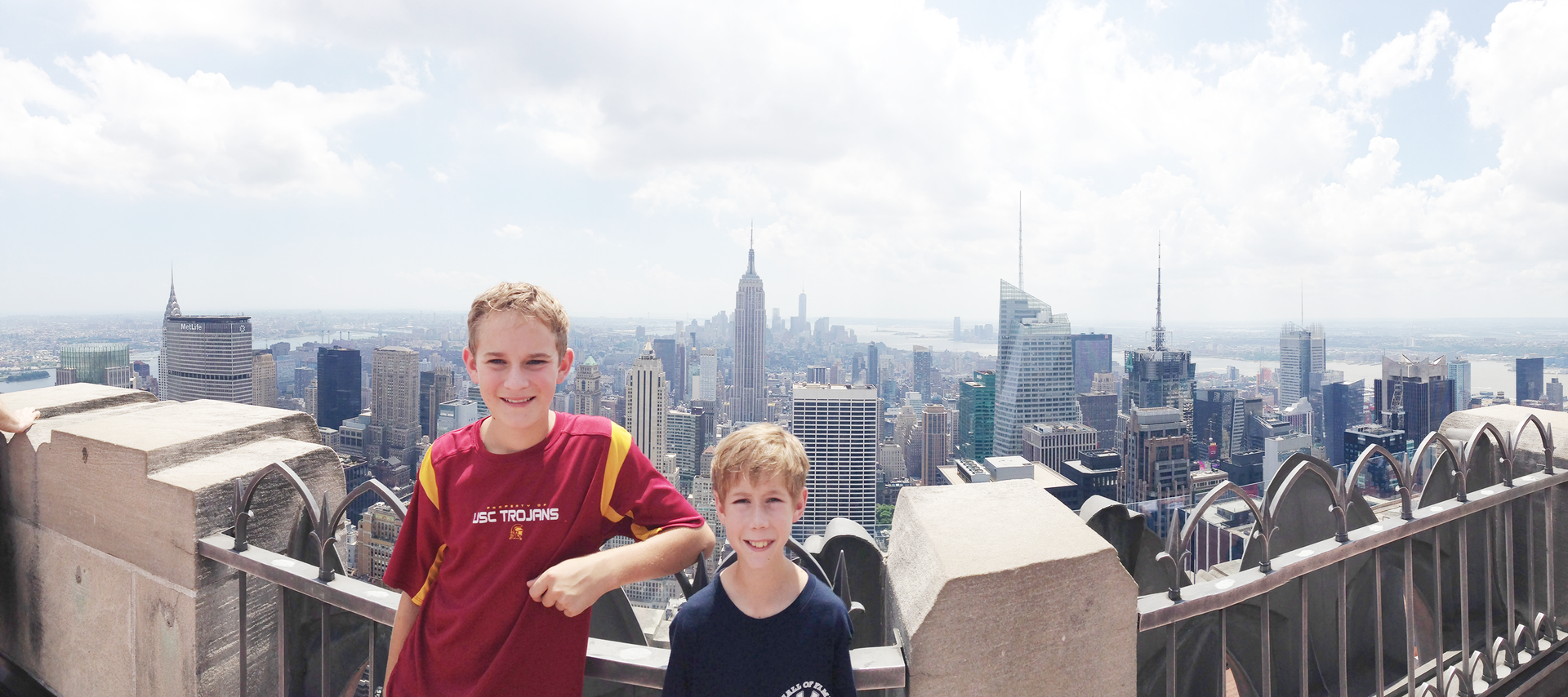 Podiatry Reed boys at NY Skyline