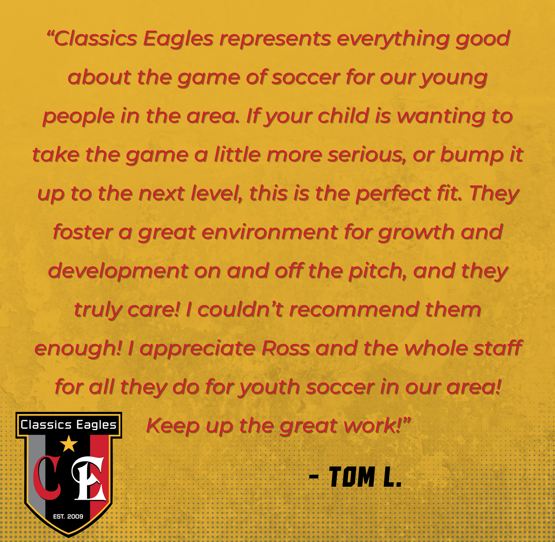 Mandeville SC PlayMetrics Testimonial