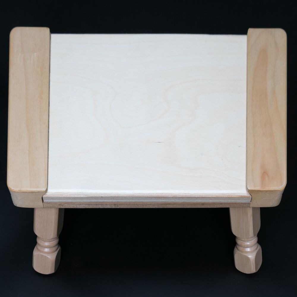 If you have one of our puzzles!  Now you can order the Stool Top and Legs and make it into a Puzzle Stool (FREE SHIPPING)