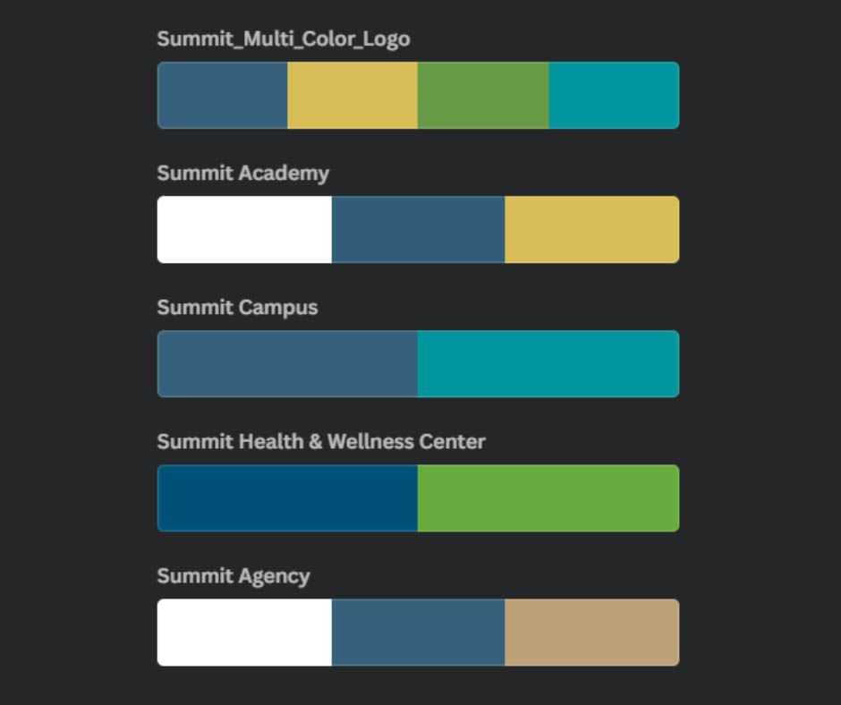 Multi Color logos