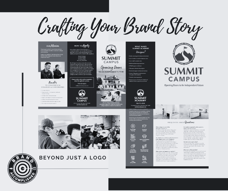 A brand design guide for Greater Hyannis featuring logos, typography, and a 