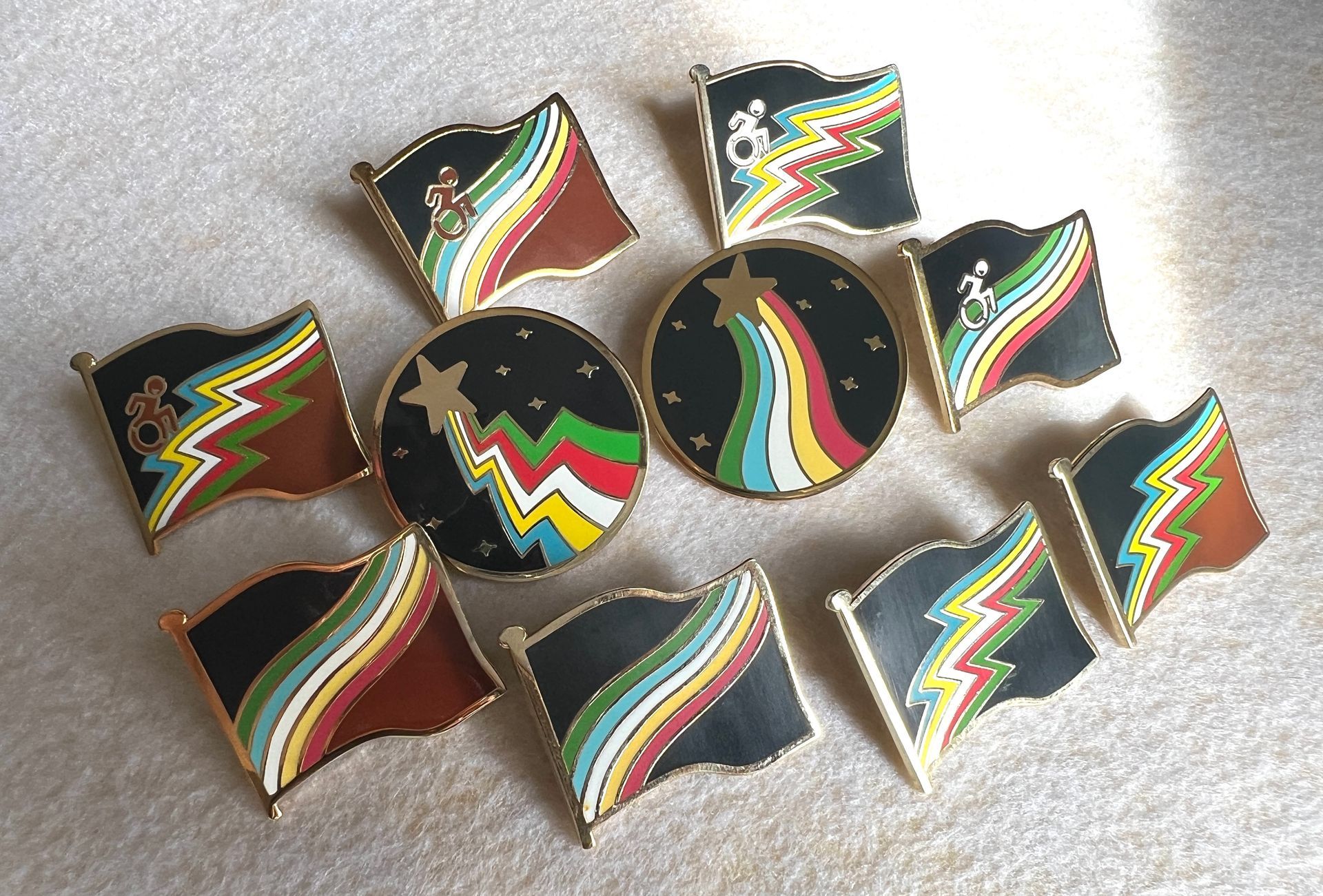 Disability Pride Pins