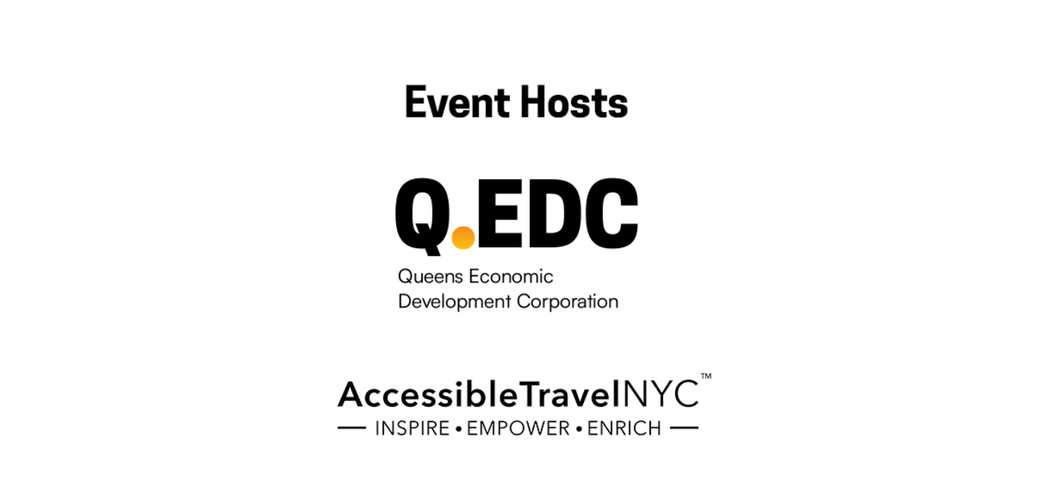 QEDC and Accessible Travel NYC Logos