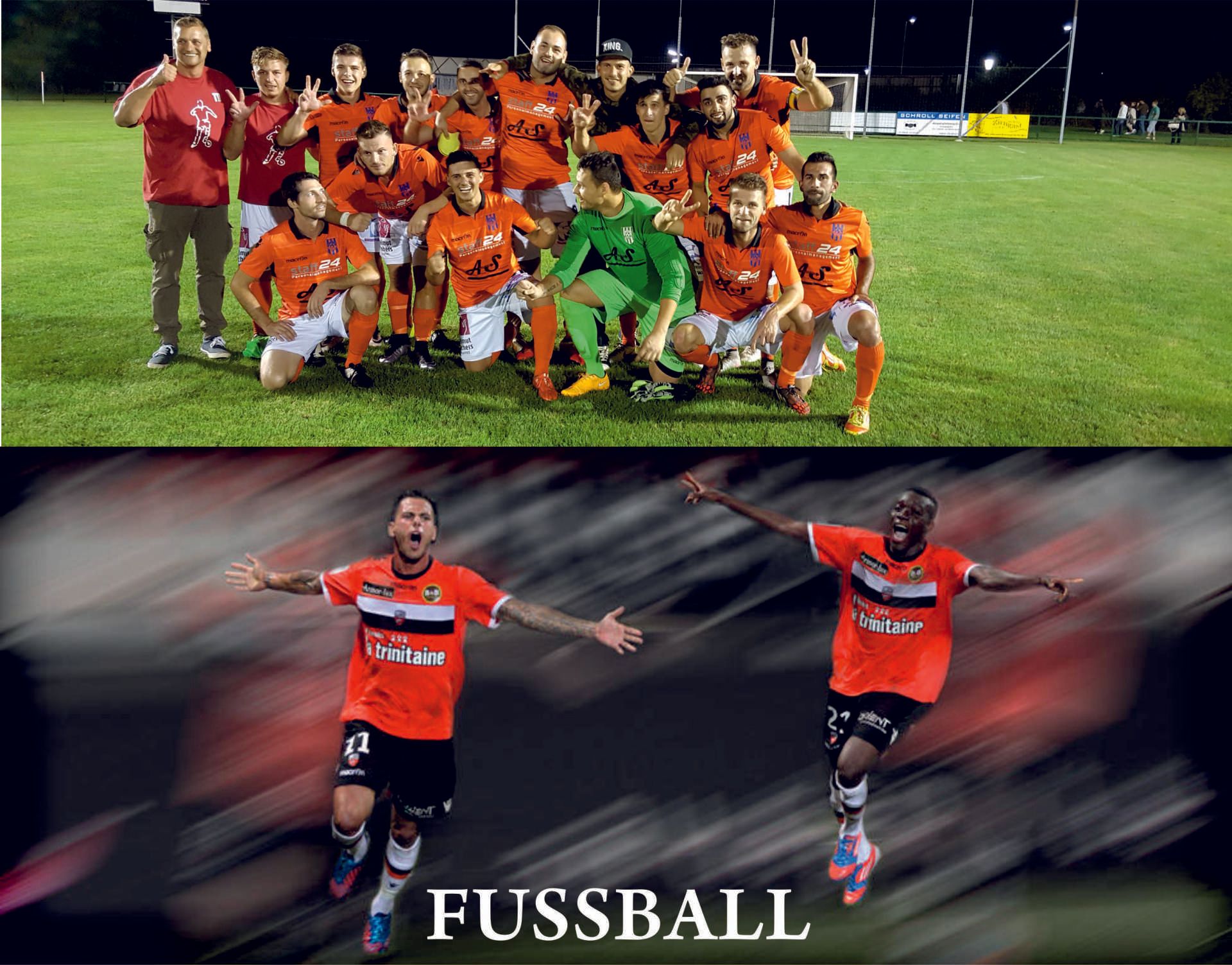 Fußball Beispielfoto