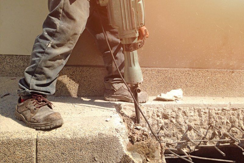 Concrete Removal — Phoenix, AZ — Blue Horizon Excavating & Grading