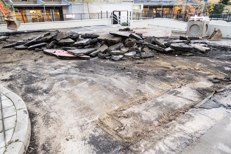 Hard Rock Digging — Phoenix, AZ — Blue Horizon Excavating & Grading