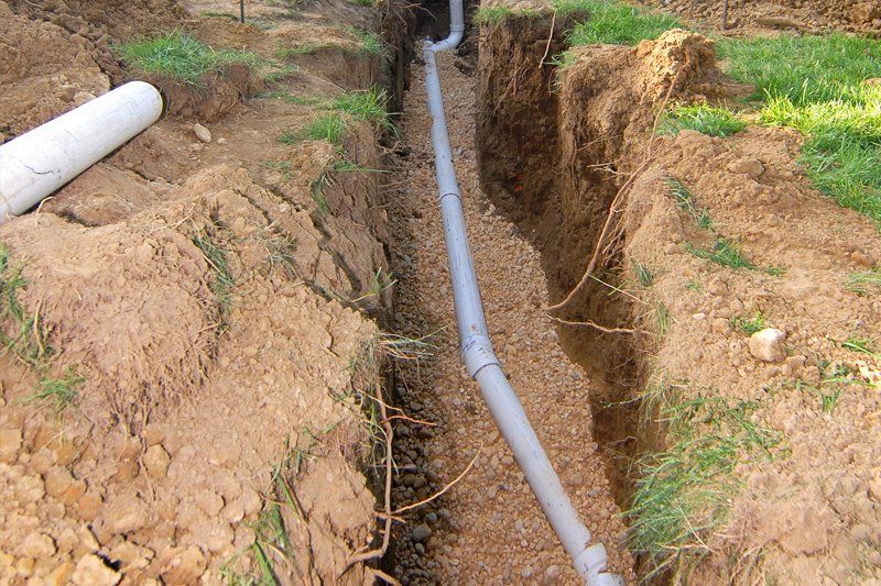 Land Trenching — Phoenix, AZ — Blue Horizon Excavating & Grading