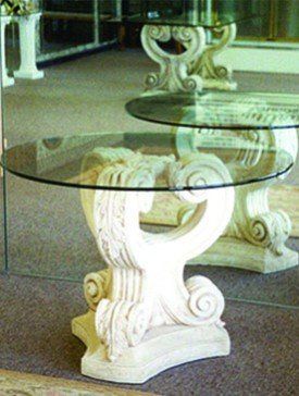 Mirrored Wall and Glass Table - Glass and Mirror Work from Crystal Glass and Mirror in Palm Harbor, FL
