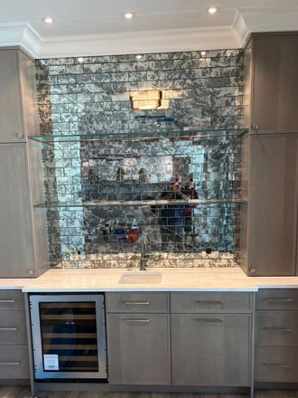 Mirrored Door - Glass and Mirror Work from Crystal Glass and Mirror in Palm Harbor, FL