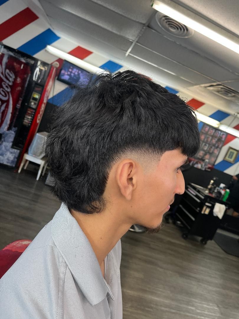 Burst Fade Dallas texas barbershop barber 