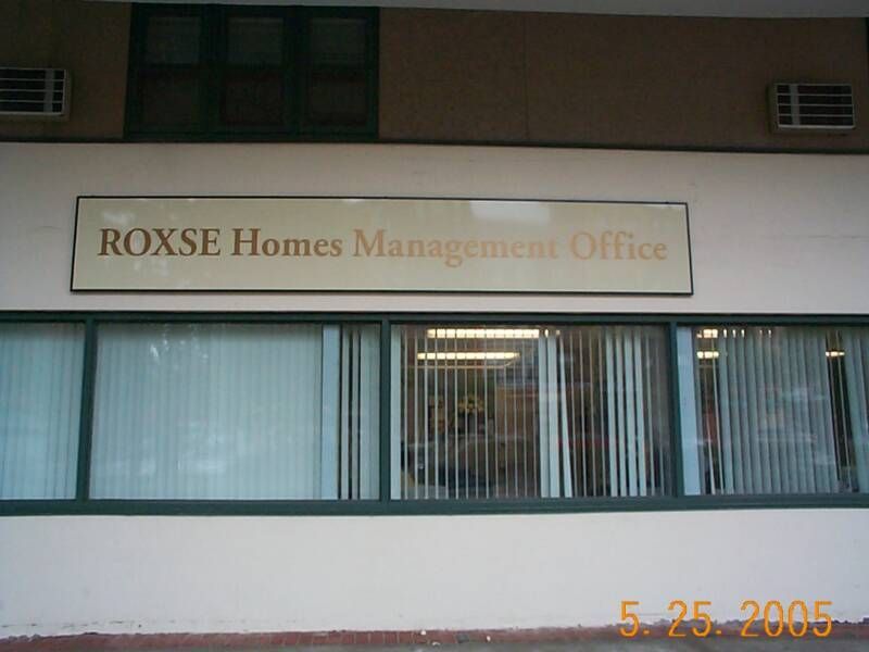 A picture of the roxse homes management office