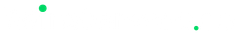 Two small green dots on a white background, one near the upper left and one near the upper right.