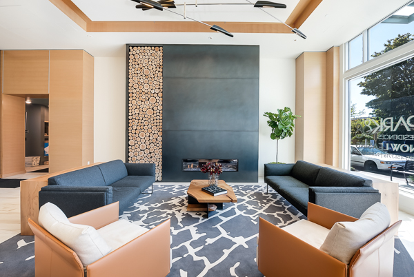 Photo of the lobby seating area