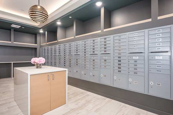 Photo of the mailroom