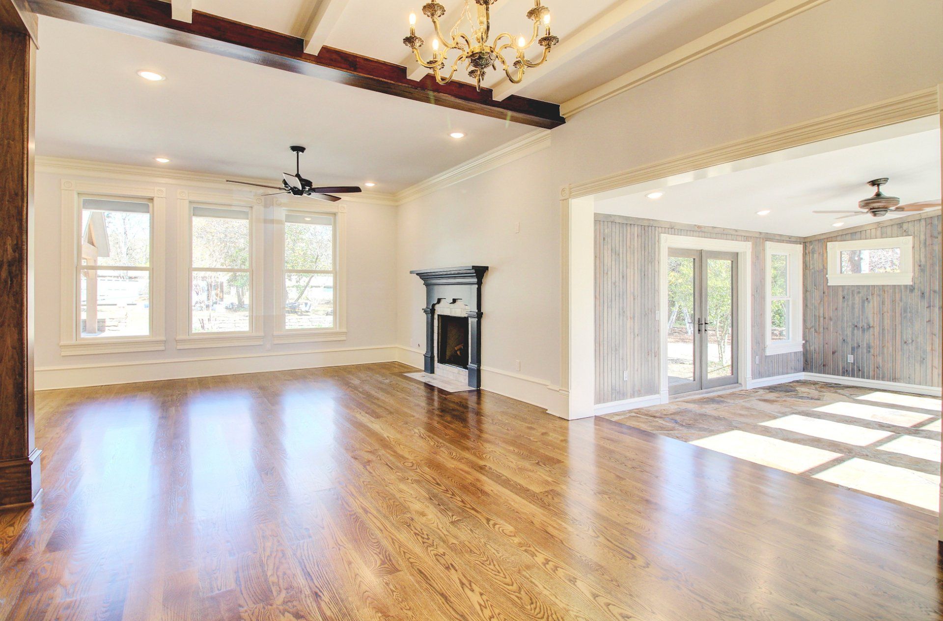 Living room remodeling