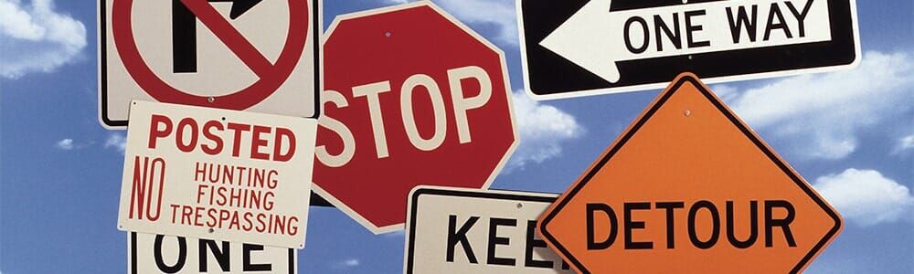 Traffic Warning Signs — Legal in Columbus, OH