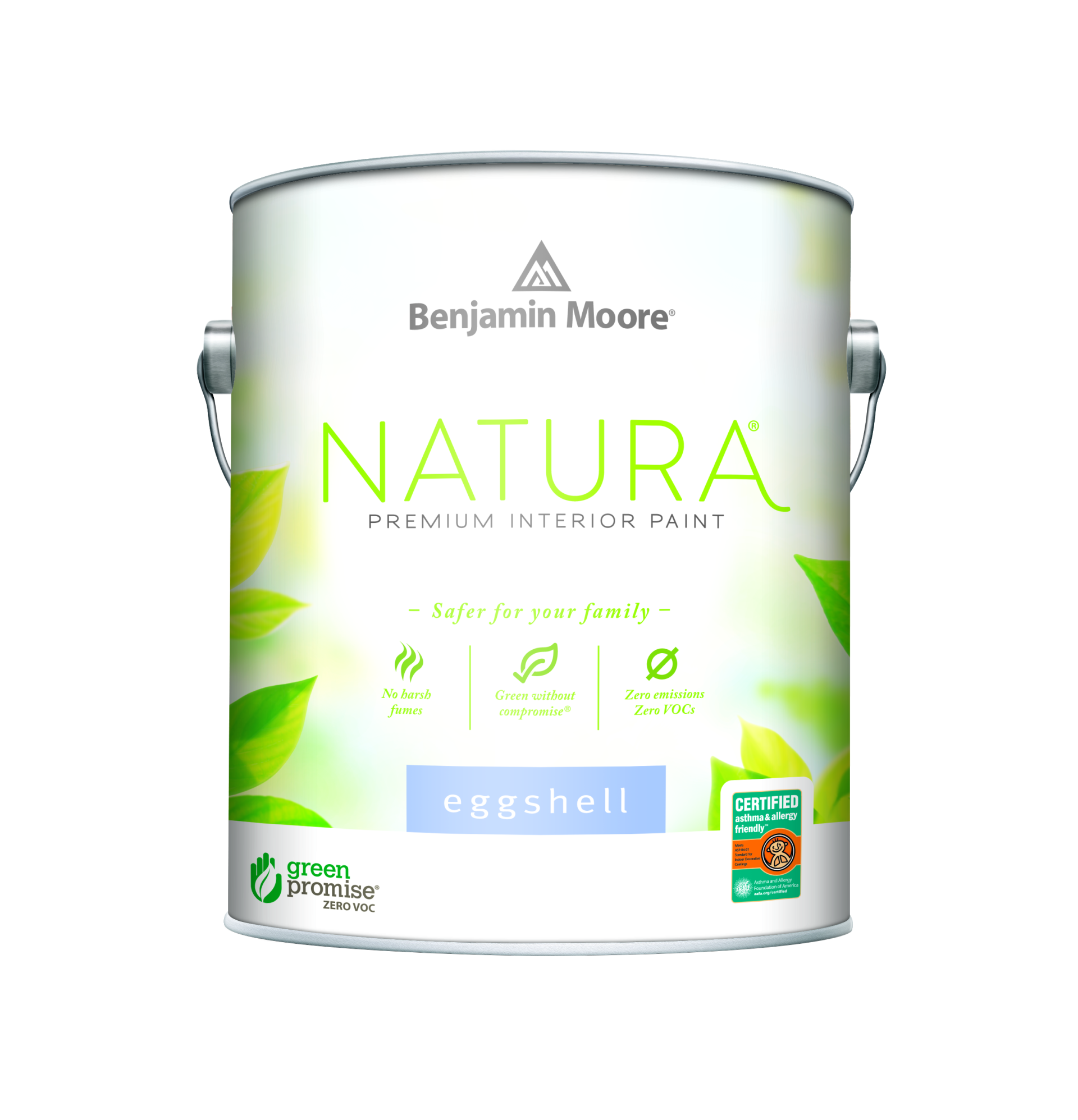 Benjamin Moore Natura Premium Interior Paint in Eggshell Finish for Walls in Greensburg, Pennsylvania (PA) Homes