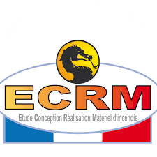 Un logo pour ecrm avec un dragon dessus